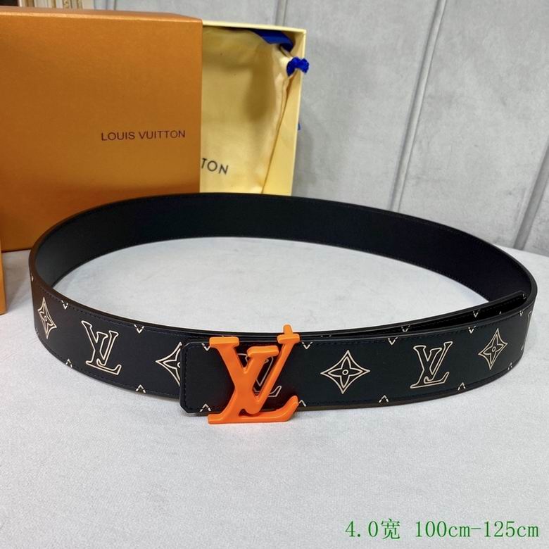 LV Belt 40mmX95-125CM 7D (1084)